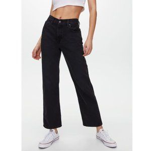 Levi's Aritzia Loose Straight Jean Relaxed Size 29 Black Lightbeam NWT